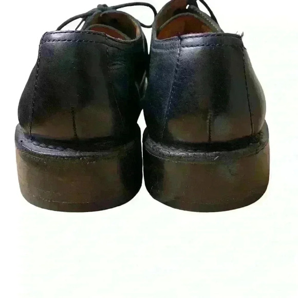Cole Haan Mens Black Leather Shoe Size 11.5 Lace Up Oxford. - Picture 4 of 6